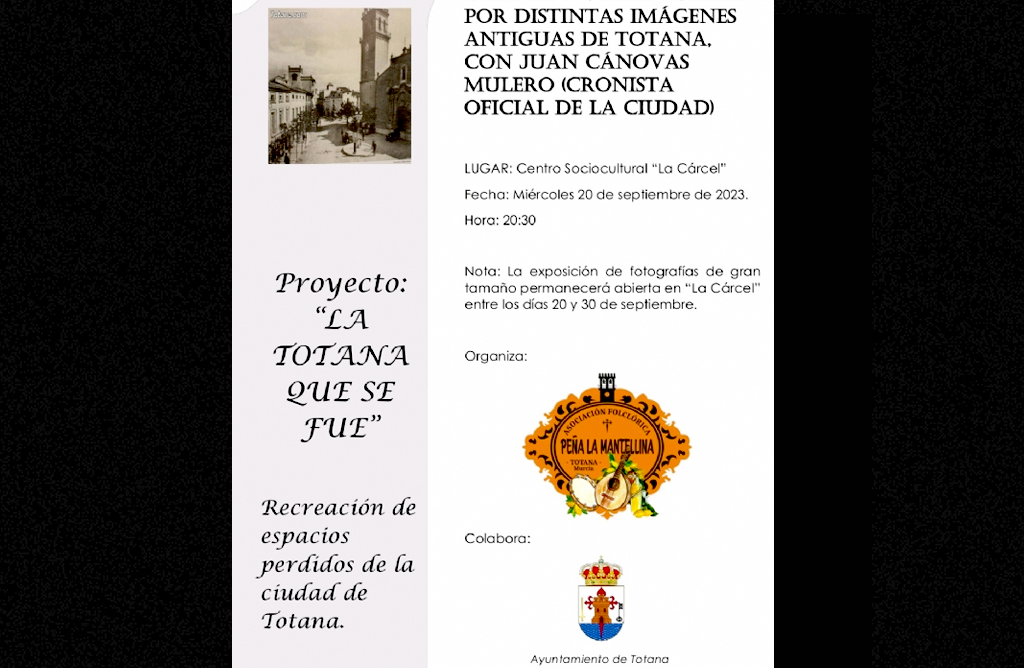 La localidad se sumergirá este fin de semana en el programa “Totana, Reino de Murcia”